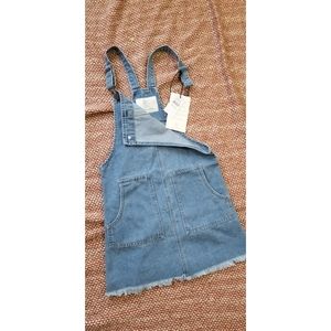 Cotton On Denim overall skirt